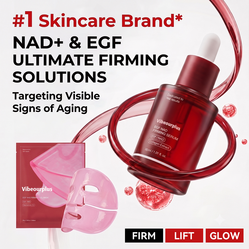Korean NAD+ EGF Firming Serum & Gel Mask Set