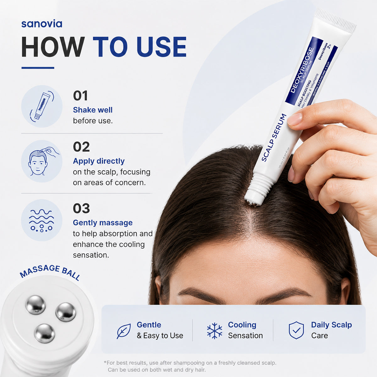 Deoxyribose Scalp Serum