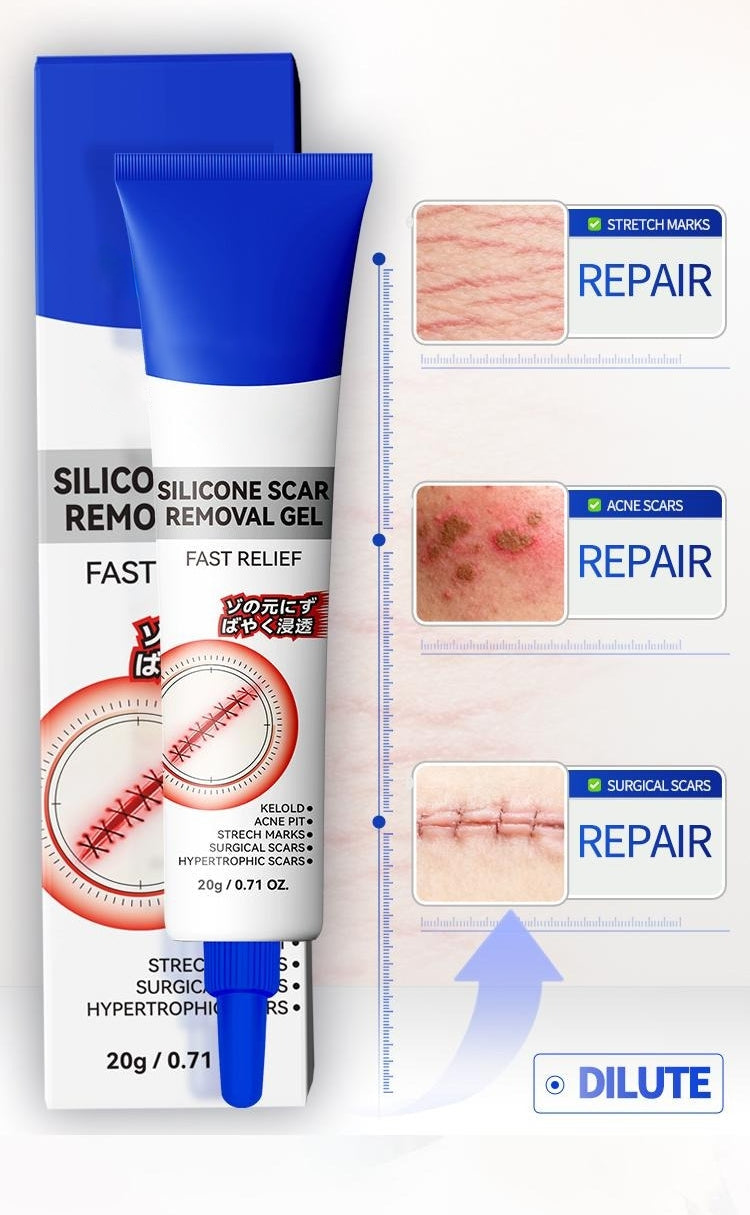 🔥HOT SALE 49% OFF🔥  Advanced Silicone Scar & Wrinkle Smoothing Gel