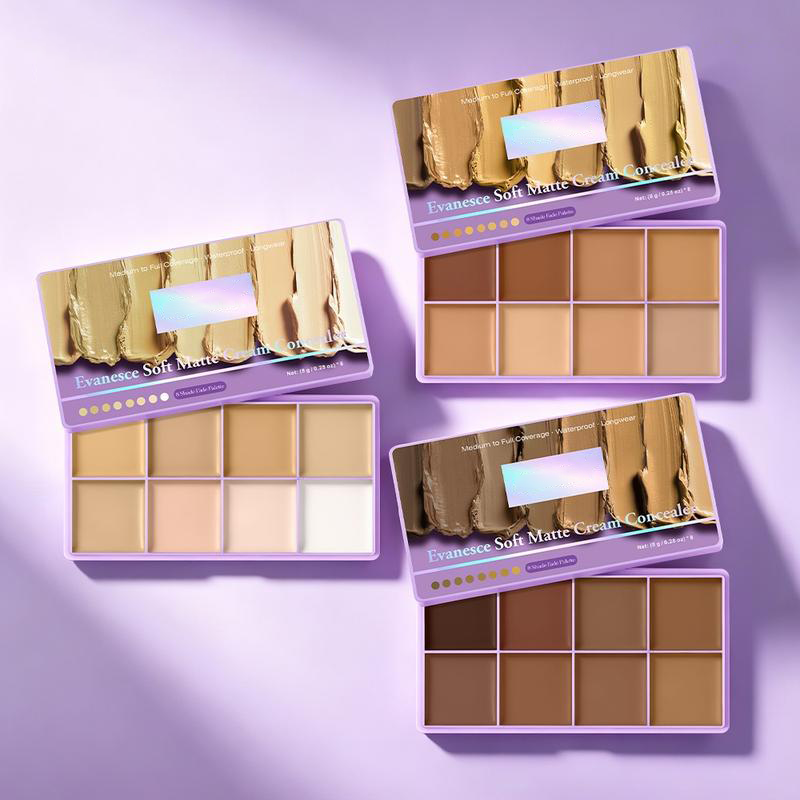 8-Color Cream Concealer Palette