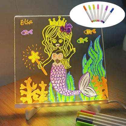 ✨LAST WEEK SPECIAL PRICE: $24.99!!⏳🎨Luminous Led Drawing Board For Children