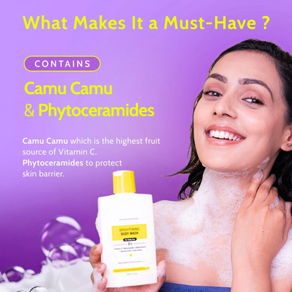 Brightening Body Wash With Vitamin C for Bright & Glowing Skin
