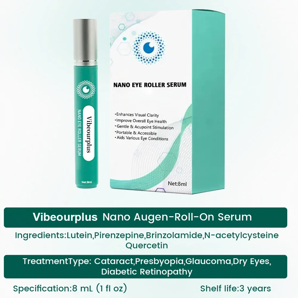 Vibeourplus Nano Eye Roller Serum