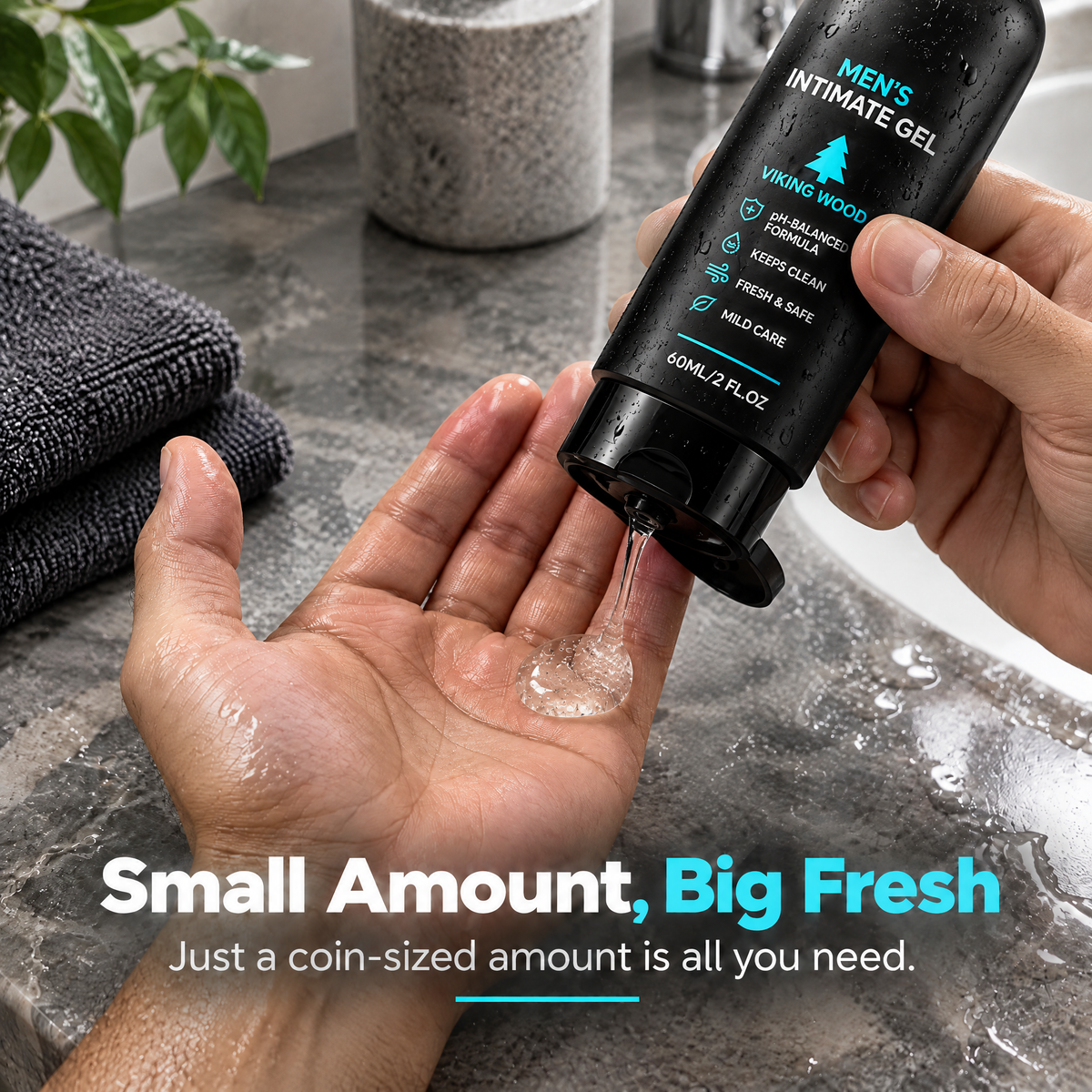 Men's Intimate Wash Gel - A pH-balanced intimate wash
