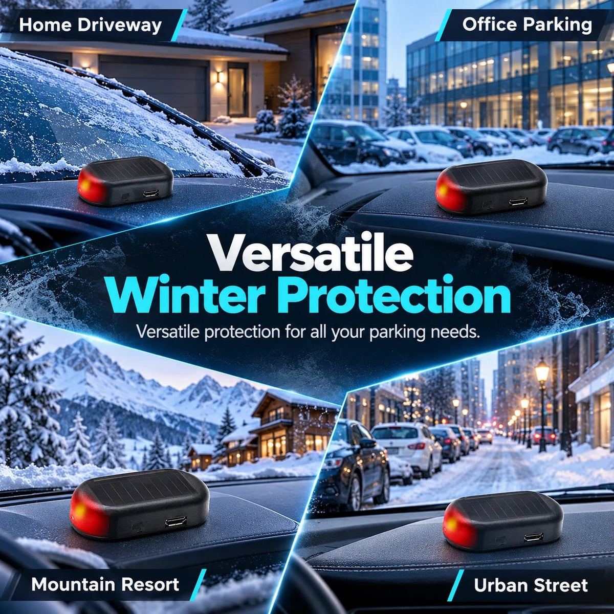 Electromagnetic Molecular Interference Antifreeze Snow Removal Instrument for Vehicles