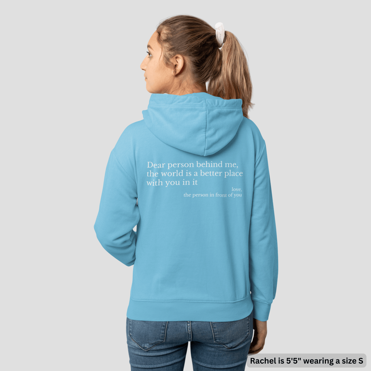 'You Are Enough' Fleece Lined Graphic Hoodie Unisex