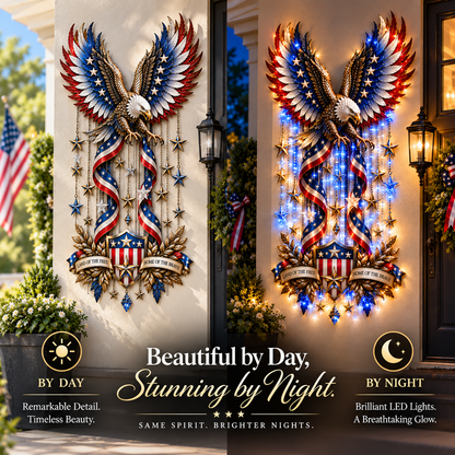 🦅American Glory Cascade - Let Freedom Light Your Home🏠