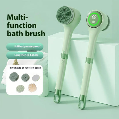 🔥Rechargeable Motorized Electric Shower Back Scrubber - Green