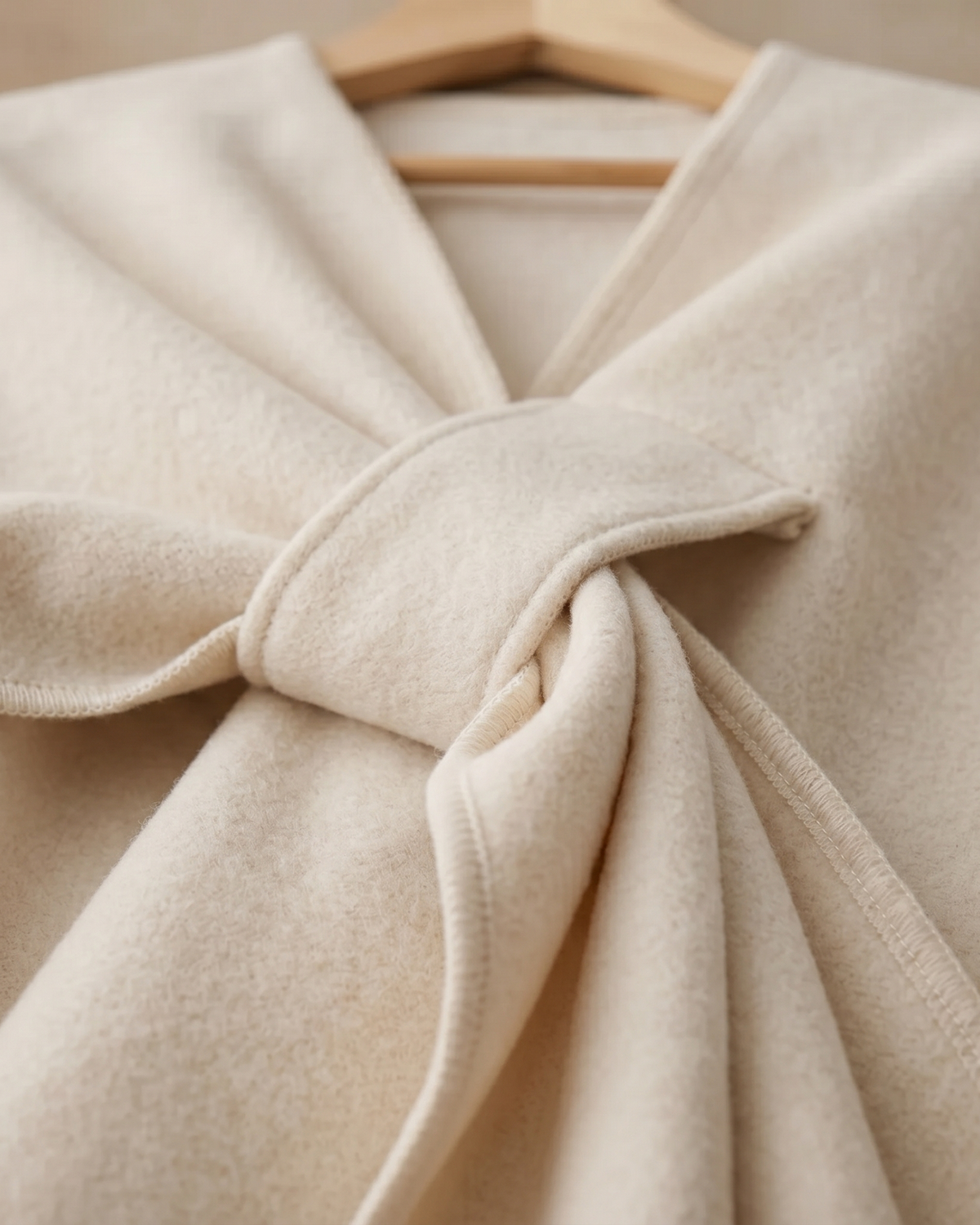 Women's Elegant Wrap Shawl with Belt