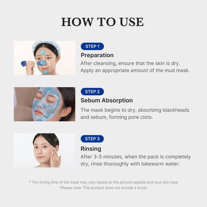Zero Pore Blackhead Mud Mask-Free Pore Brush