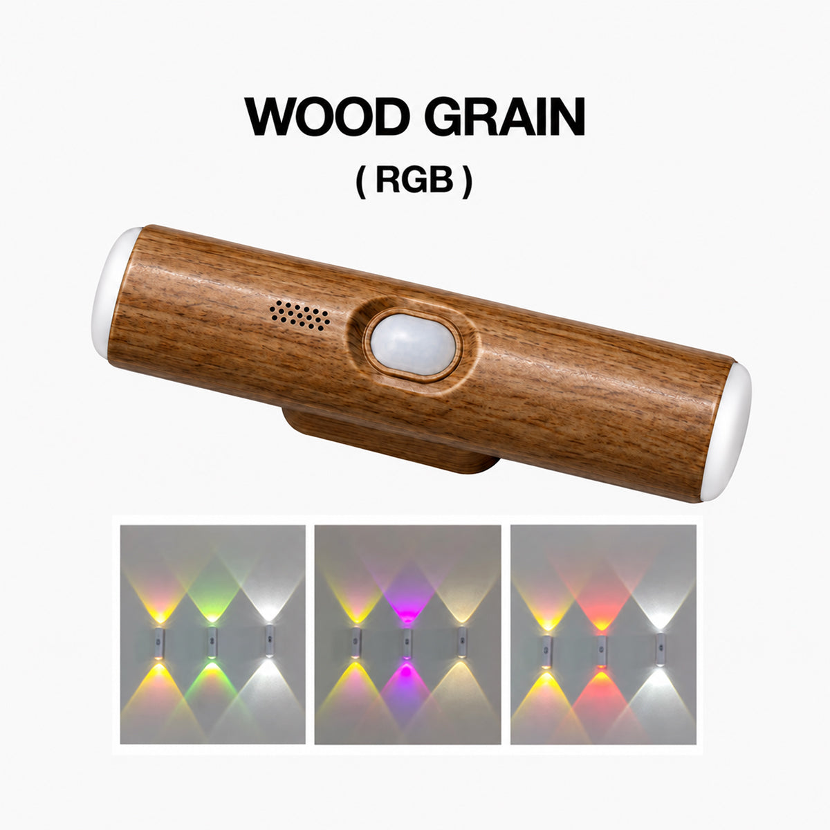 ✨ Magnetic Smart Motion Sensor with RGB Lighting – Customizable Ambience 🌈💡