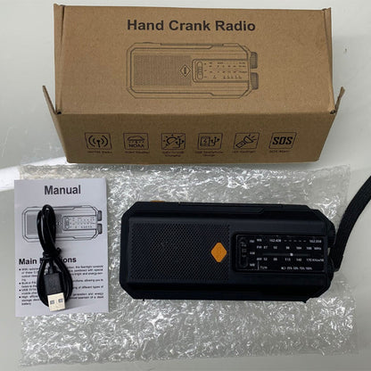 Solar Hand-Crank Emergency Weather Radio — 6